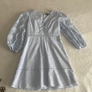 Banana republic light blue dress size 4